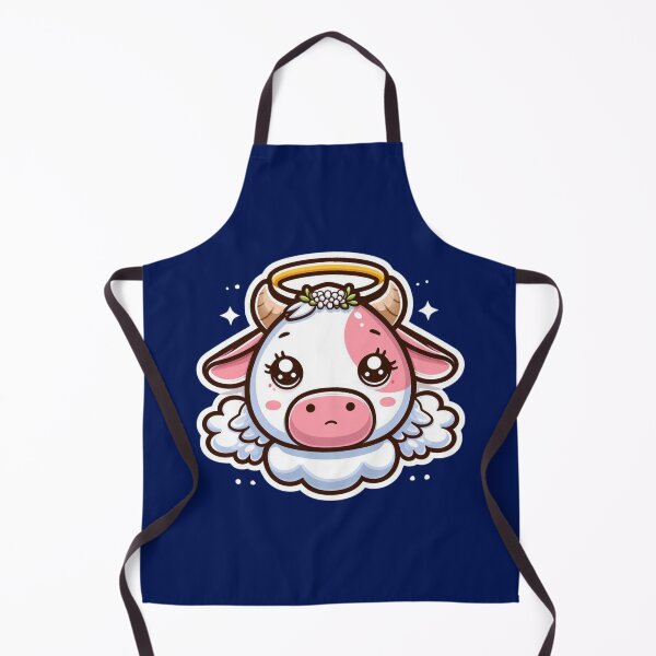 Item preview, Angel Cow Head designed and sold by ArtistEmbrace.