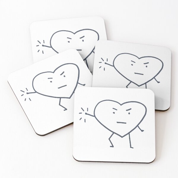 Item preview, Angry Heart Emoji designed and sold by MagentaTwilight.