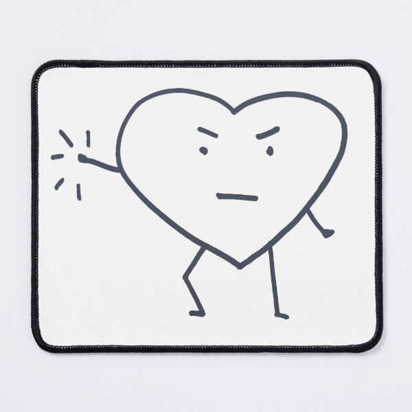 Item preview, Angry Heart Emoji designed and sold by MagentaTwilight.