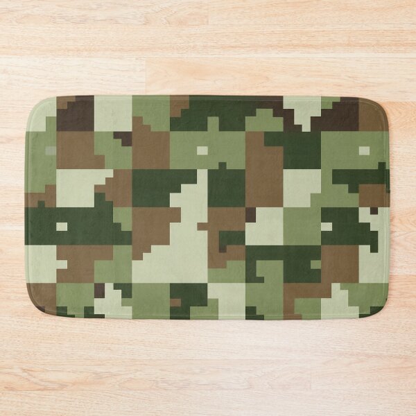 Item preview, A camouflage pattern design featuring muted greens, khaki, and light brown. designed and sold by HEMRO.