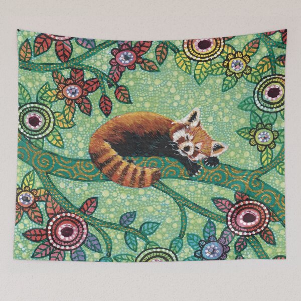 Item preview, The Little Red Panda Dreamer designed and sold by ManonElmendorp.