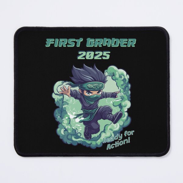 Item preview, First Grader 2025 Green Ninja designed and sold by Lichtisign.