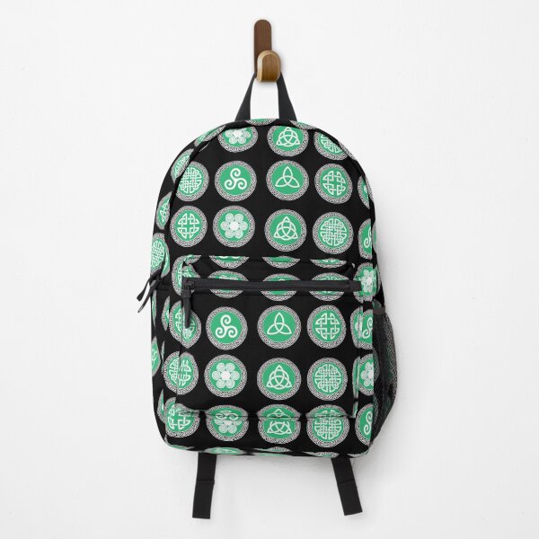 Item preview, Green and black Celtic knots design designed and sold by Enrika.