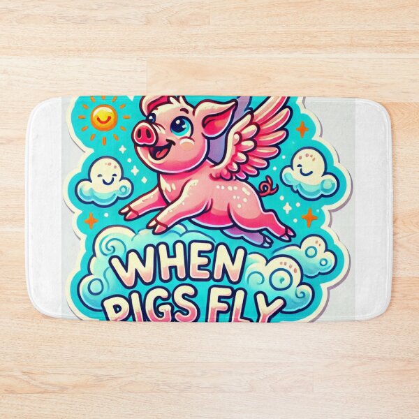 Item preview, When pig fly minimalistic designed and sold by prezard.