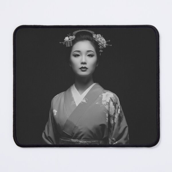 Item preview, Portrait of a beautiful woman in kimono designed and sold by store-wasabi.