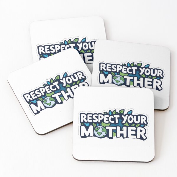 Item preview, Respect Your Mother Sticker – Earth and Nature Inspired Design designed and sold by Vagabond Ventures25.