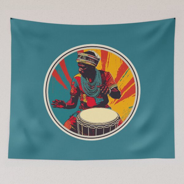 Item preview, Rhythms of the World African Drums designed and sold by dharanna.