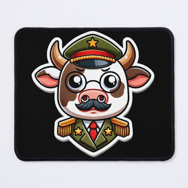 Item preview, Dictator Cow Head designed and sold by ArtistEmbrace.