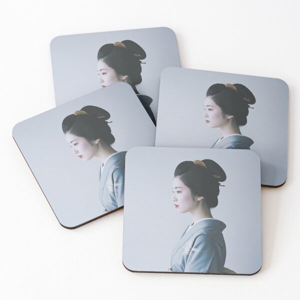 Item preview, Portrait of a beautiful woman in kimono designed and sold by store-wasabi.