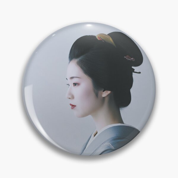 Item preview, Portrait of a beautiful woman in kimono designed and sold by store-wasabi.