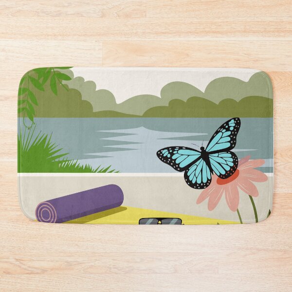 Item preview, World Yoga Day with nature landscape designed and sold by MD Daud Haider Shaon.