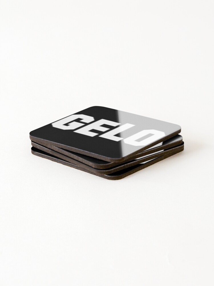 Thumbnail 4 of 5, Coasters (Set of 4), Gelo Rapper Italian designed and sold by karsten.