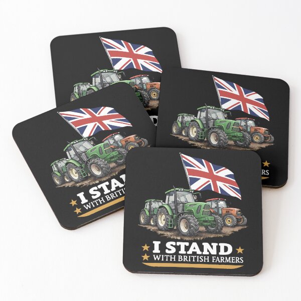 Item preview, I Stand with British Farmers - Support Agriculture designed and sold by JesterKrewArt.