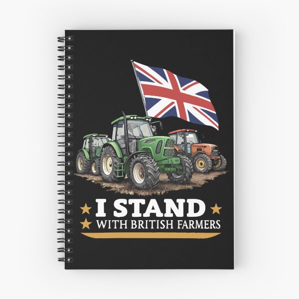 Item preview, I Stand with British Farmers - Support Agriculture designed and sold by JesterKrewArt.