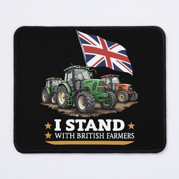 Item preview, I Stand with British Farmers - Support Agriculture designed and sold by JesterKrewArt.
