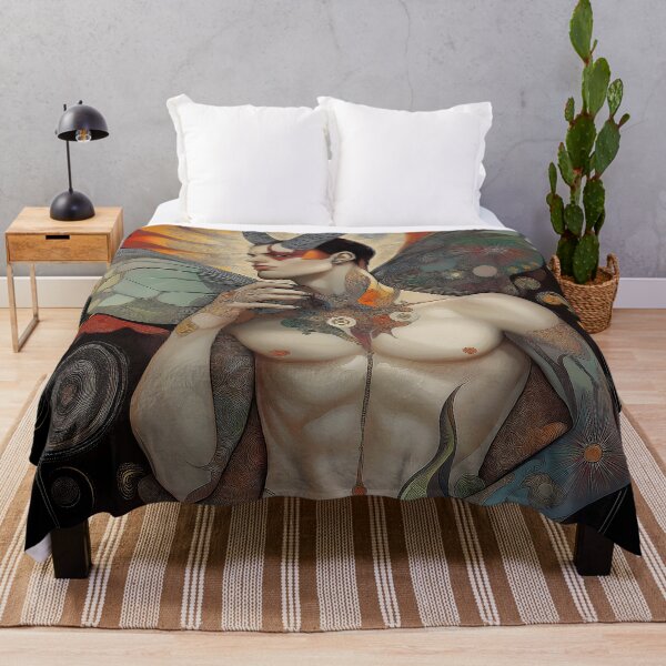Item preview, Handsome Devil. Athletic male illustration with horns. designed and sold by Shoot-The-Moon.