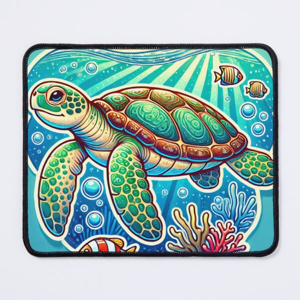 Item preview, Ocean Voyager: Sea Turtle Sticke designed and sold by prezard.