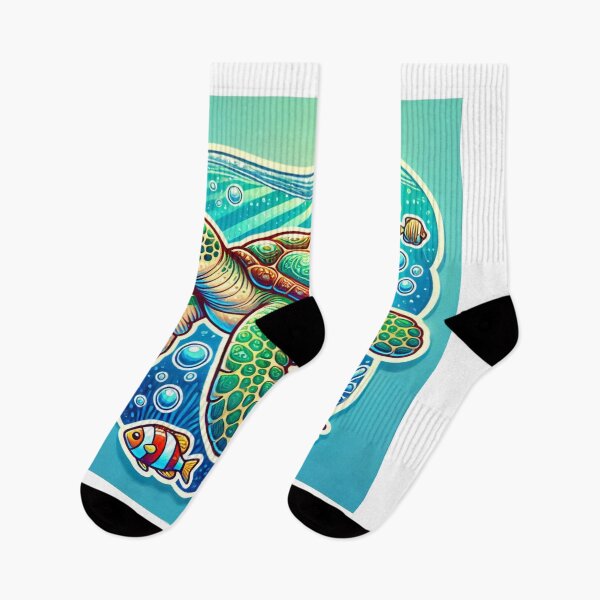 Item preview, Ocean Voyager: Sea Turtle Sticke designed and sold by prezard.