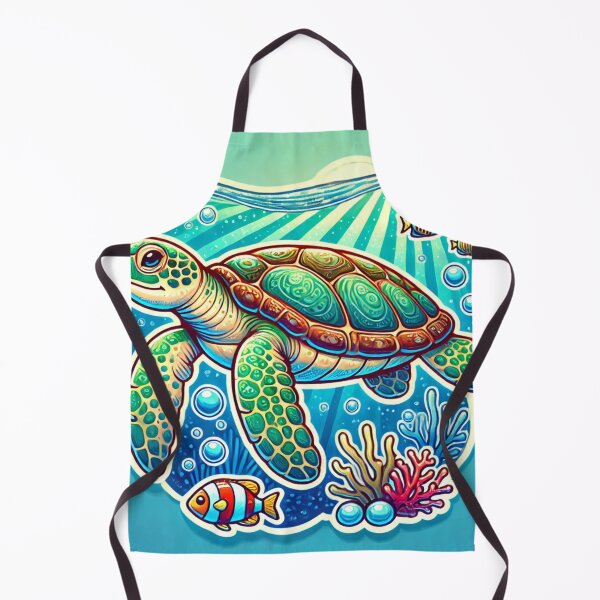 Item preview, Ocean Voyager: Sea Turtle Sticke designed and sold by prezard.