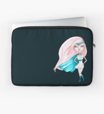 Super Gal - Teal Version Laptop Sleeve