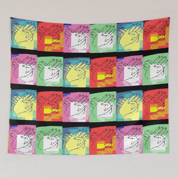 Item preview, Crossed Hands - Join Hands - Hand In Hand designed and sold by MoMoJaJa.