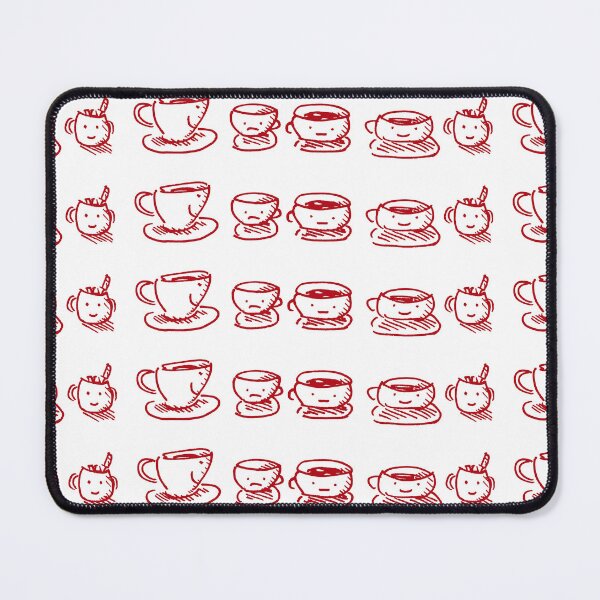 Item preview, Time for Tea Too Red designed and sold by MagentaTwilight.