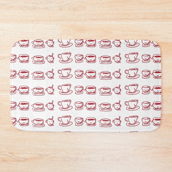 Item preview, Time for Tea Too Red designed and sold by MagentaTwilight.