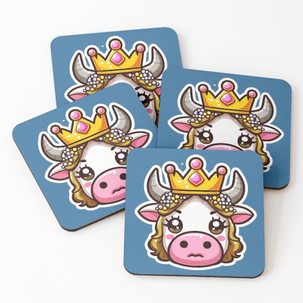 Item preview, Queen Cow Head  designed and sold by ArtistEmbrace.