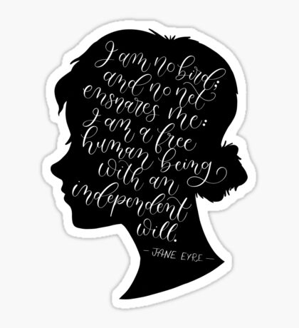 Jane Eyre Stickers | Redbubble