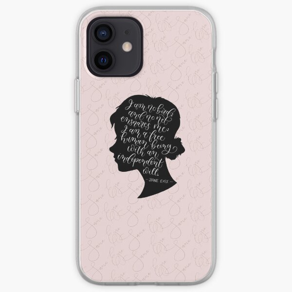 Jane Eyre Quote - Charlotte Bronte iPhone Soft Case