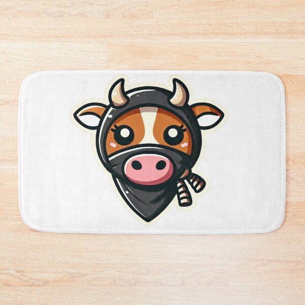 Item preview, Ninja Cow Head  designed and sold by ArtistEmbrace.