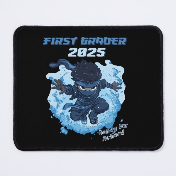 Item preview, First Grader 2025 Blue Ninja designed and sold by Lichtisign.