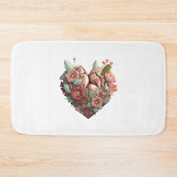 Item preview, Blooming Heart: A Floral Masterpiece designed and sold by T3goods.