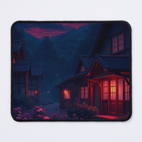 Item preview, Aesthetic Anime Moonlit Night designed and sold by typoinspired.
