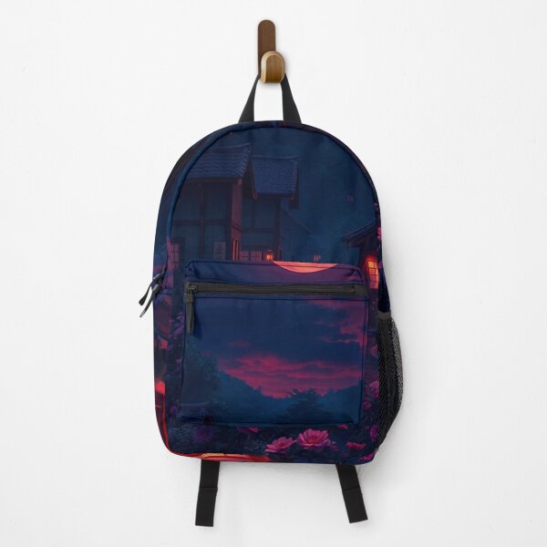 Item preview, Aesthetic Anime Moonlit Night designed and sold by typoinspired.