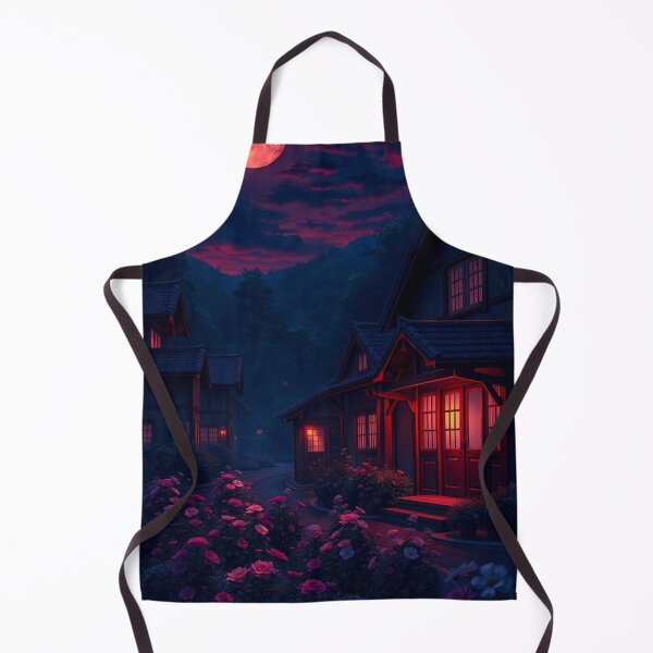 Item preview, Aesthetic Anime Moonlit Night designed and sold by typoinspired.