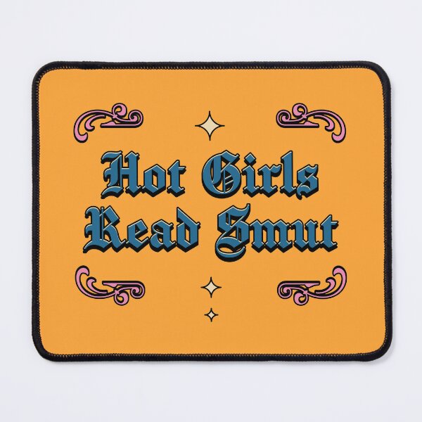 Item preview, Hot Girls Read Smut Illustrated Bookish Type  designed and sold by Magyarmelcsi Illustration.