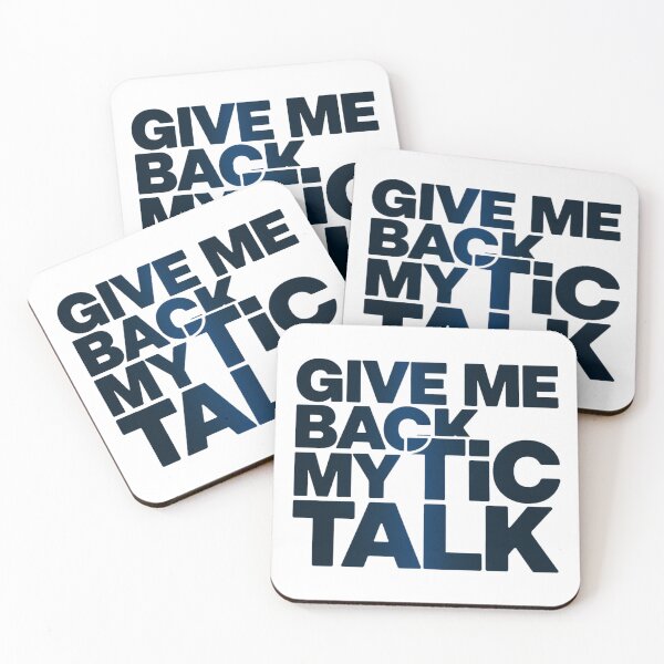 Item preview, Give Me Back My Tic Talk Against Censorship designed and sold by Amanda's Factory.