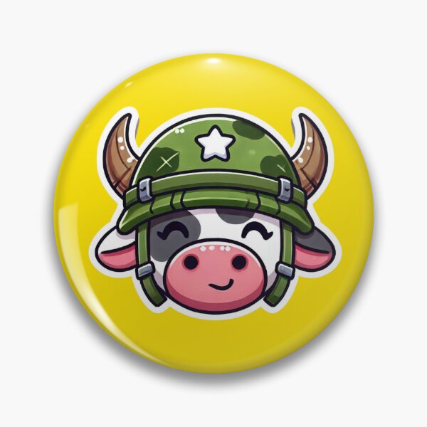 Item preview, Soldier Cow Head  designed and sold by ArtistEmbrace.