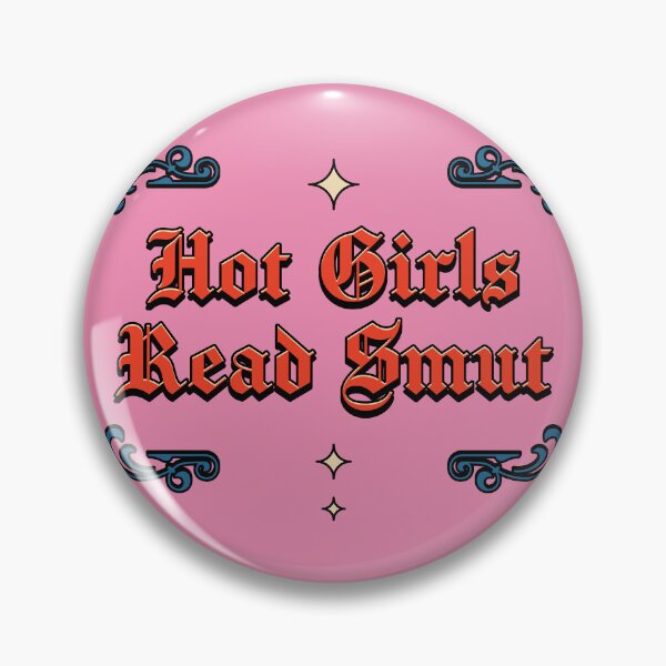 Item preview, Hot Girls Read Smut Illustrated Bookish Type  designed and sold by Magyarmelcsi Illustration.