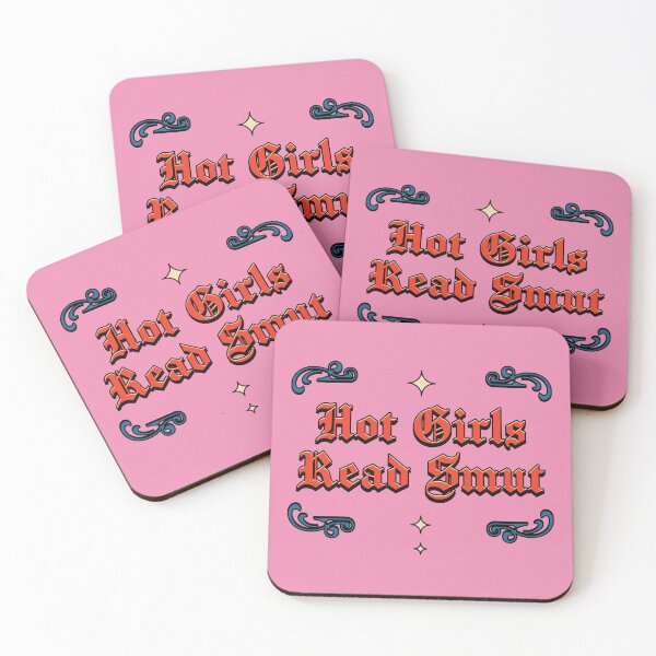 Item preview, Hot Girls Read Smut Illustrated Bookish Type  designed and sold by Magyarmelcsi Illustration.