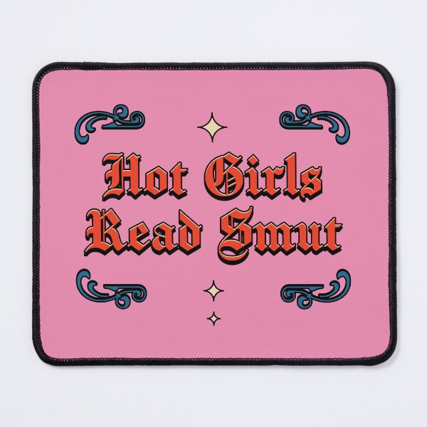 Item preview, Hot Girls Read Smut Illustrated Bookish Type  designed and sold by Magyarmelcsi Illustration.