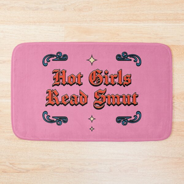 Item preview, Hot Girls Read Smut Illustrated Bookish Type  designed and sold by Magyarmelcsi Illustration.