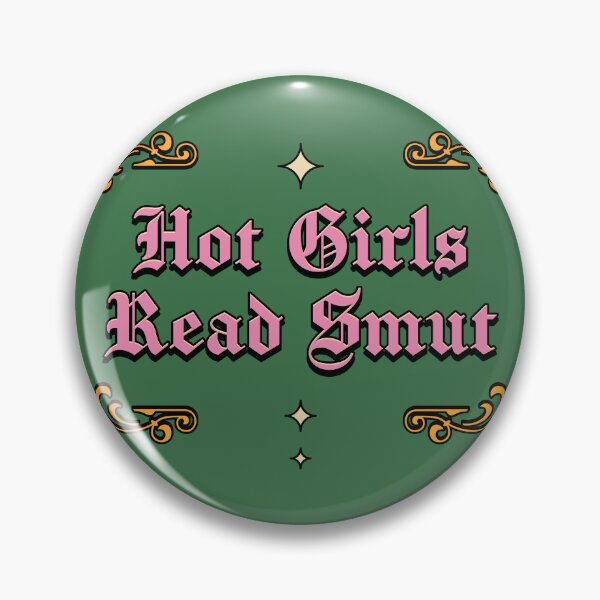 Item preview, Hot Girls Read Smut Illustrated Bookish Type  designed and sold by Magyarmelcsi Illustration.