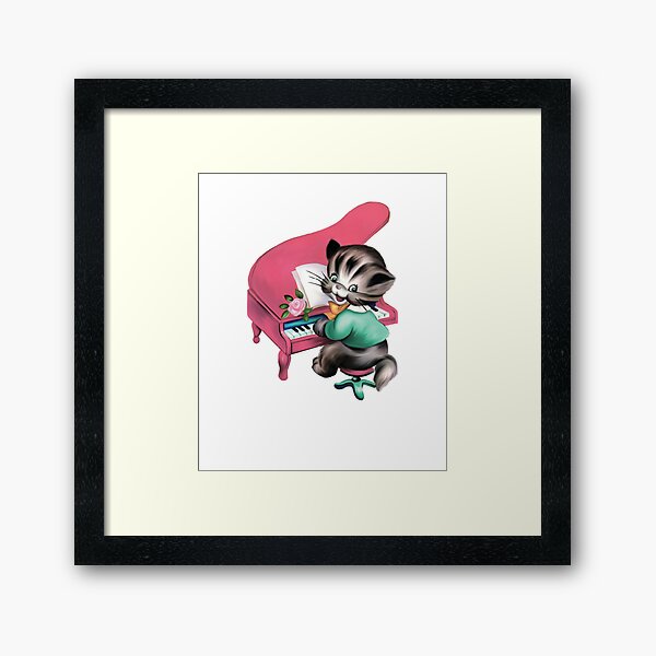 Item preview, piano kitten designed and sold by Gokuxtreme.