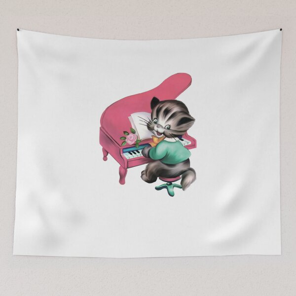 Item preview, piano kitten designed and sold by Gokuxtreme.