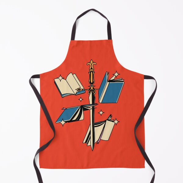 Item preview, Fantasy Sword and Books Illustrated Bookish Type designed and sold by Magyarmelcsi Illustration.