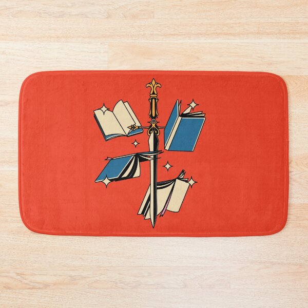 Item preview, Fantasy Sword and Books Illustrated Bookish Type  designed and sold by Magyarmelcsi Illustration.