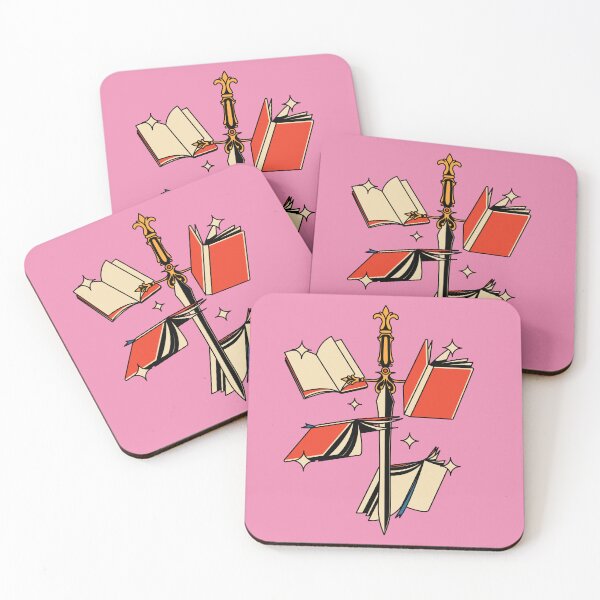 Item preview, Fantasy Sword and Books Illustrated Bookish Type  designed and sold by Magyarmelcsi Illustration.