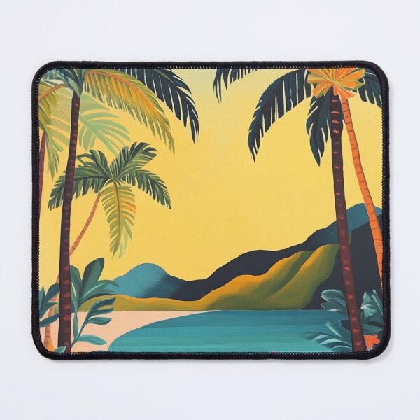 Item preview, Tropical Beach at Sunset designed and sold by NathalieTecher.